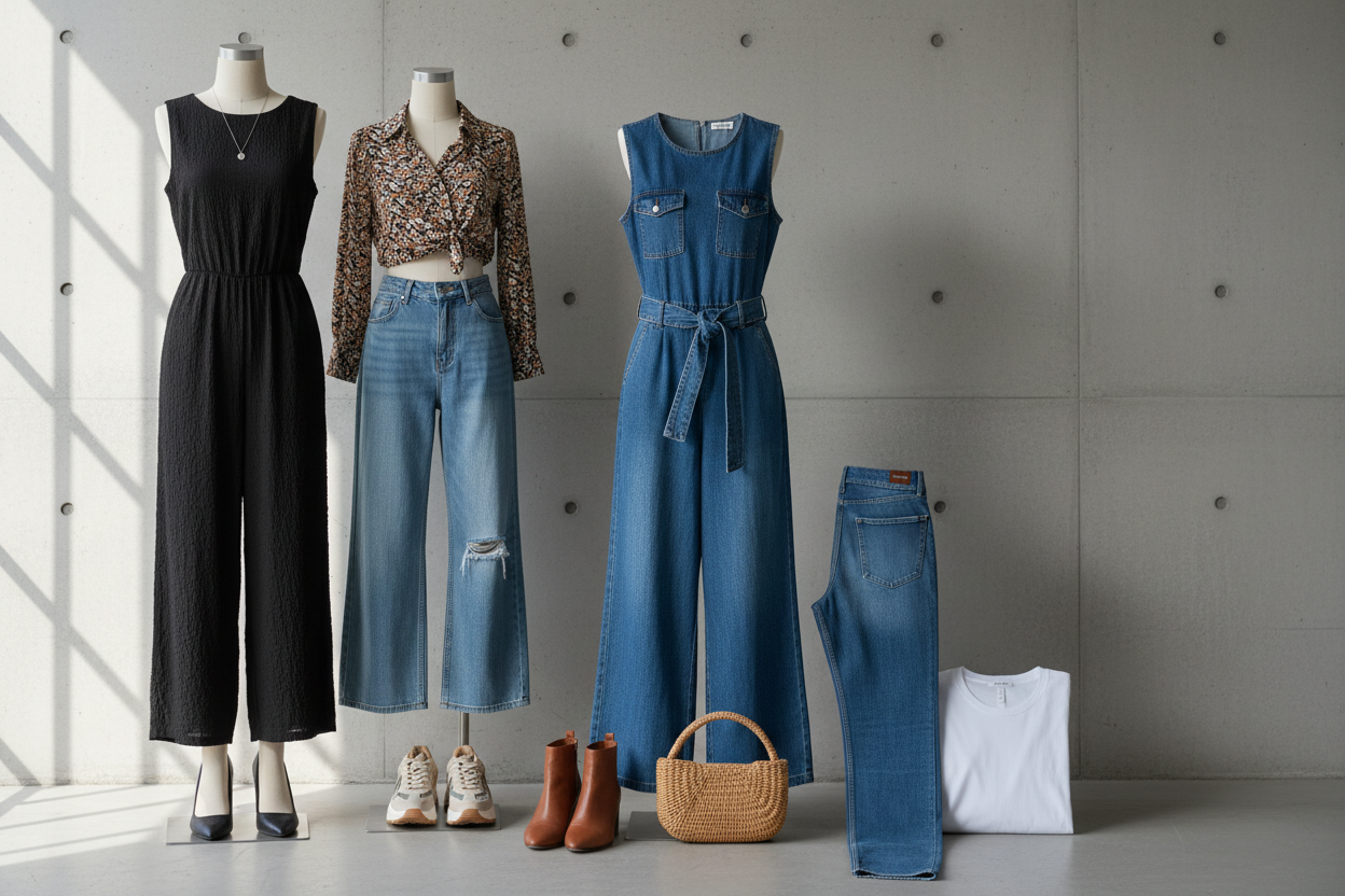 Jumpsuits and Jeans