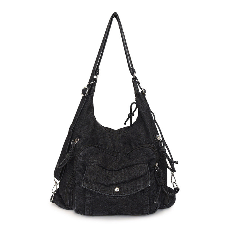 Japanese Harajuku Style Large Capacity Tote  Shoulder Crossbody Bag