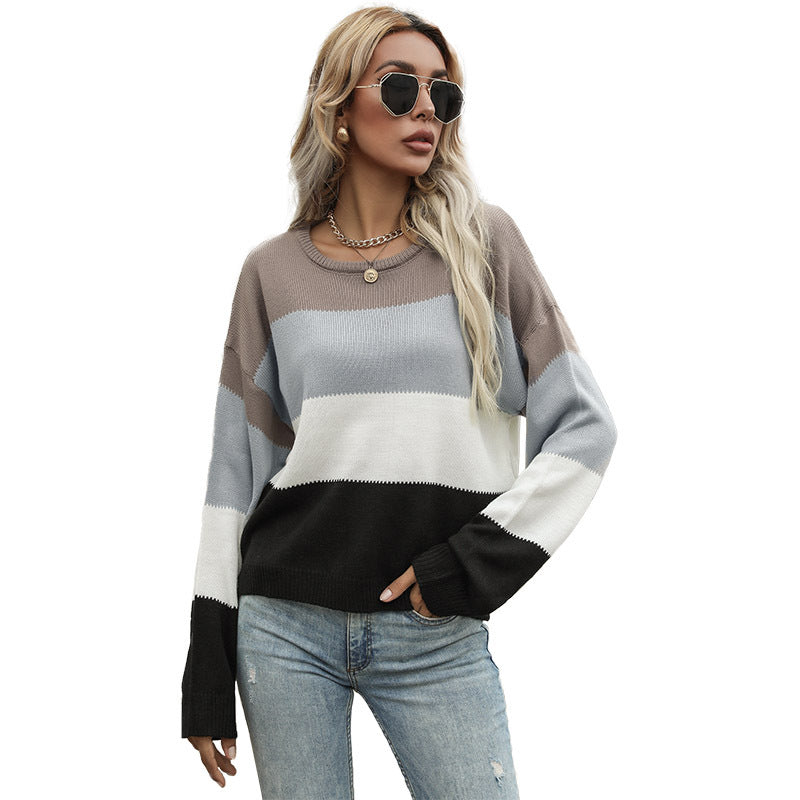 Long sleeved sweater for women