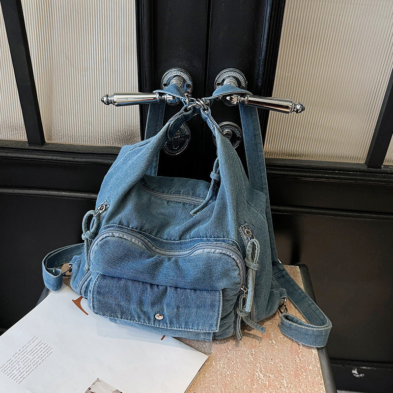 Japanese Harajuku Style Large Capacity Tote  Shoulder Crossbody Bag