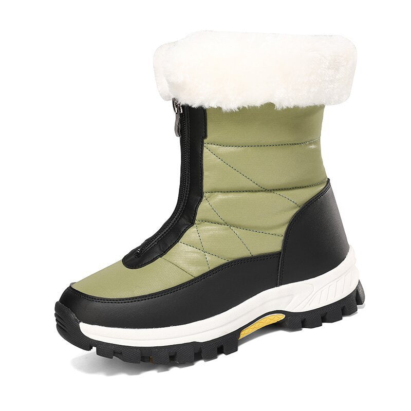 Thick and Warm Snow Boots with Velvet